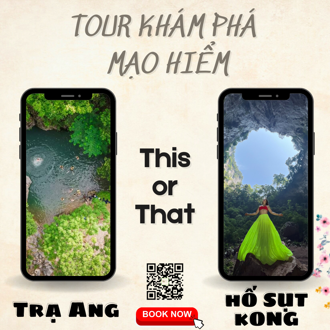 Tour khám phá mạo hiểm đỉnh cao hố sụt Kong 5N4Đ