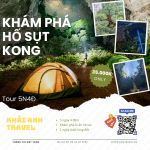 Tour khám phá mạo hiểm đỉnh cao hố sụt Kong 5N4Đ